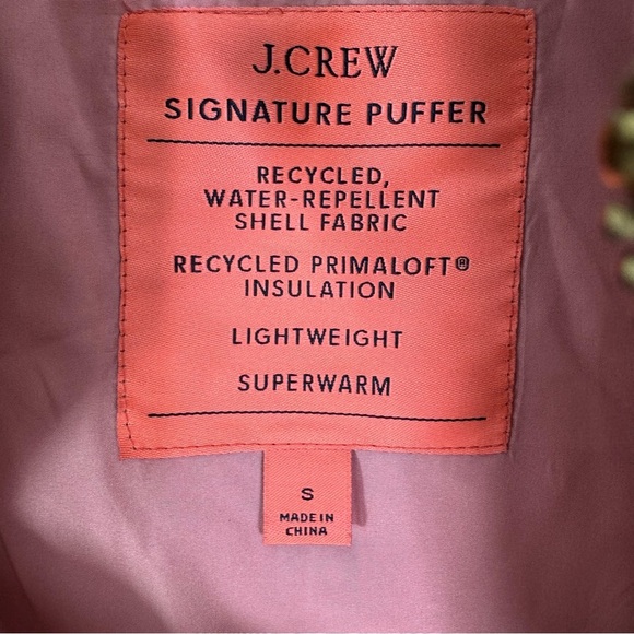 J. Crew Women's Quilted Excursion Puffer Vest in Dark Nutmeg Size S - Picture 5 of 14